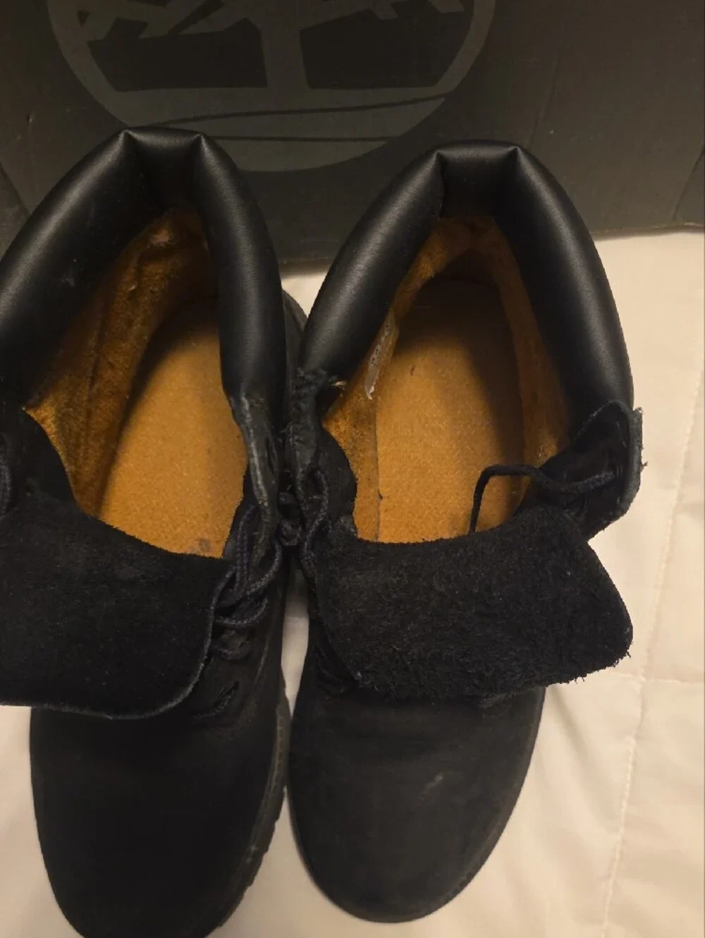 Junior's Size 6 Black Timberland Boots